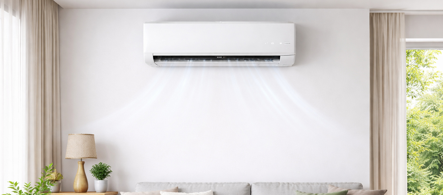 Klimaanlage in einem Wohnraum